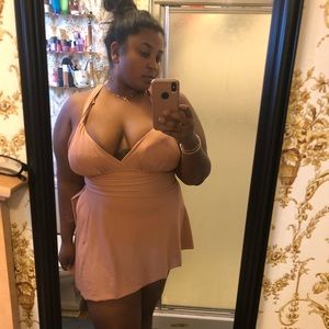 Brand New F21 One-Piece Skirt Swimsuit